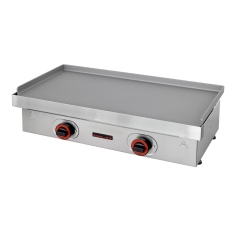 Plancha 7,7 kW 2 brûleurs LLOSA-75
