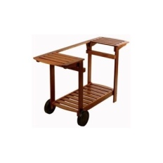 Chariot bois pour plancha 50 cm CB50