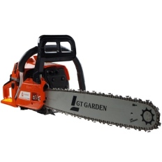 Tronçonneuse thermique 58 cm3, 3,5 CV, guide 50 cm 2 chaînes