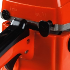 Tronçonneuse thermique 58 cm3, 3,5 CV, guide 50 cm 2 chaînes