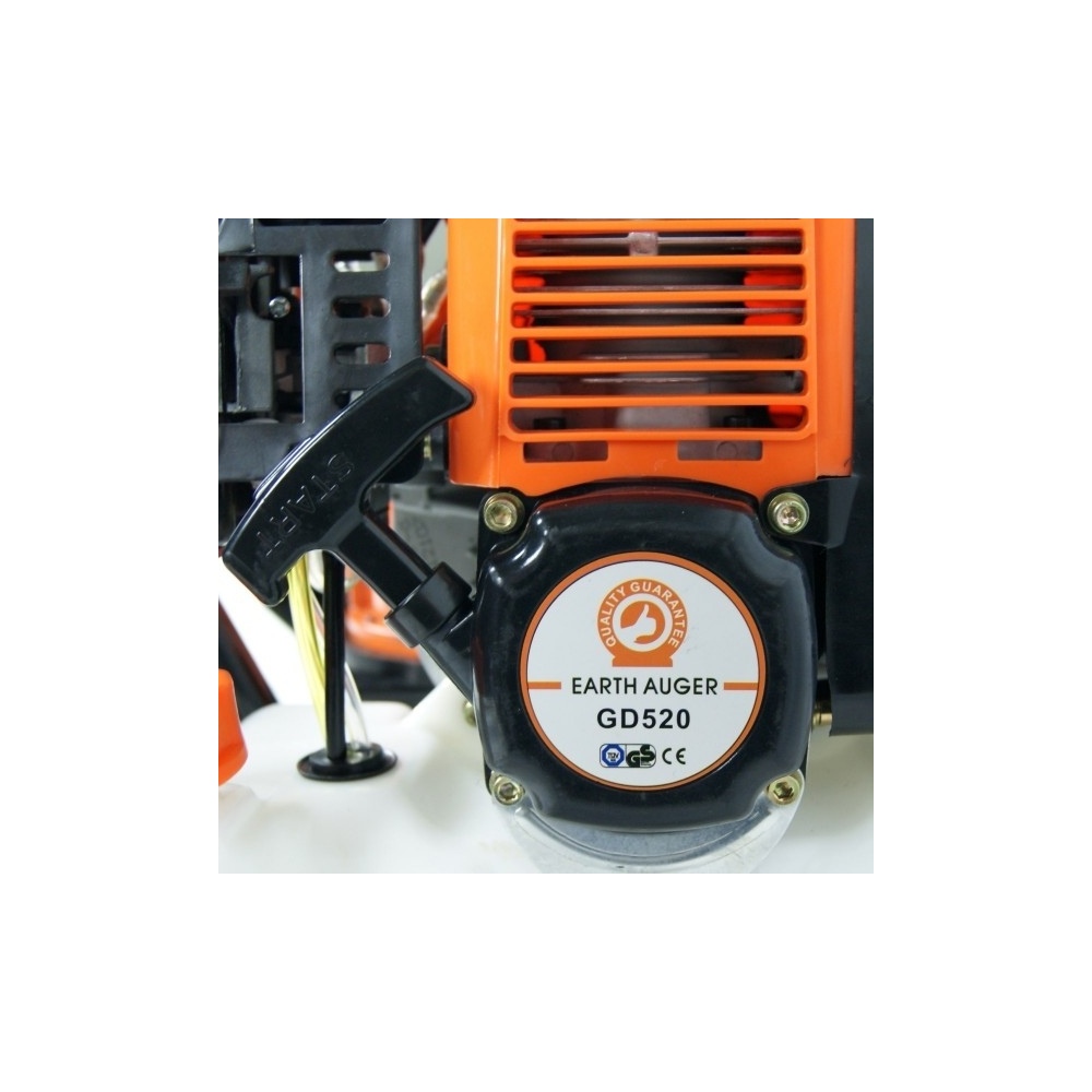 Tarière Thermique GT Garden 52 Cm3 - 3 CV Avec Mèche 150 Mm - Pour Trous De Plantation Et Poteaux