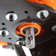 Tarière thermique 52 cm3, 3 CV + lot de 3 mèches (100,  150 et 200 mm)