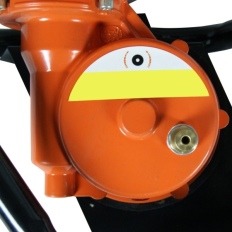 Tarière thermique 52 cm3, 3 CV + lot de 3 mèches (100,  150 et 200 mm)