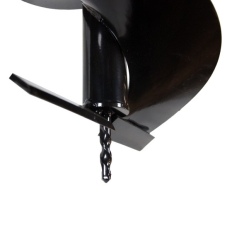 Tarière thermique 52 cm3, 3 CV + lot de 3 mèches (100,  150 et 200 mm)