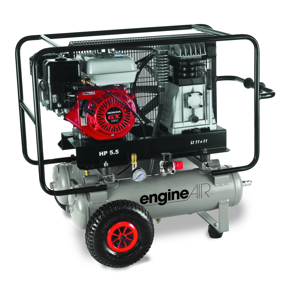 Compresseur 11L+11L 4.8CV Essence Compresseur 11L+11L 4.8CV Essence