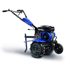 Motoculteur thermique 212 cc - 7 CV avec roues, fraises et soc