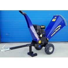 Broyeur thermique pro tractable GOODYEAR 15cv 420cc pour branches maxi. de 12 cm