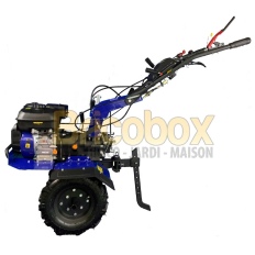 Motoculteur professionnel 212 cc - 7 CV GOODYEAR avec roues et fraises 100 cm