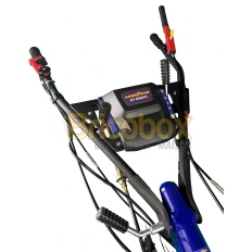 Motoculteur professionnel 212 cc - 7 CV GOODYEAR avec roues et fraises 100 cm