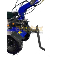 Motoculteur professionnel 212 cc - 7 CV GOODYEAR avec roues et fraises 100 cm