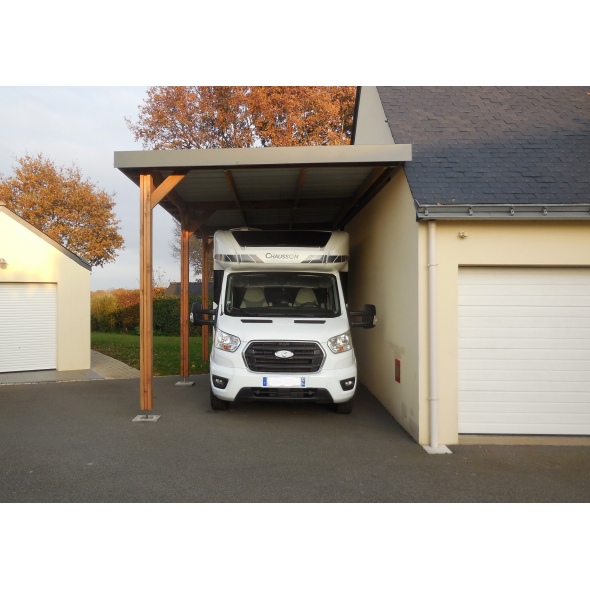 Passage Toit 1 Compartiment Blanc | Pour Câble Diamètre 18mm - IP65, Collage Direct - Camping-car, Bateau