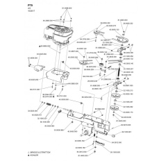 Câble d'embrayage pour cellule P70 EUROSYSTEM