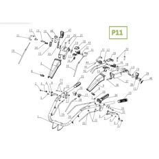 Guidon complet pour Bulldog G1300 - D900