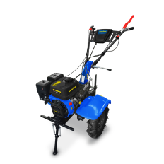 Motoculteur thermique 208 cc - 7 CV avec roues, fraises et soc