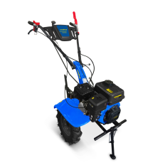 Motoculteur thermique 208 cc - 7 CV avec roues, fraises et soc