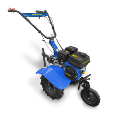 Motoculteur thermique 208 cc - 7 CV GOODYEAR avec roues, fraises et soc