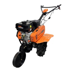 Motoculteur thermique 212 cc - 7 CV ZEUS FORCE  avec roues, fraises et charrue