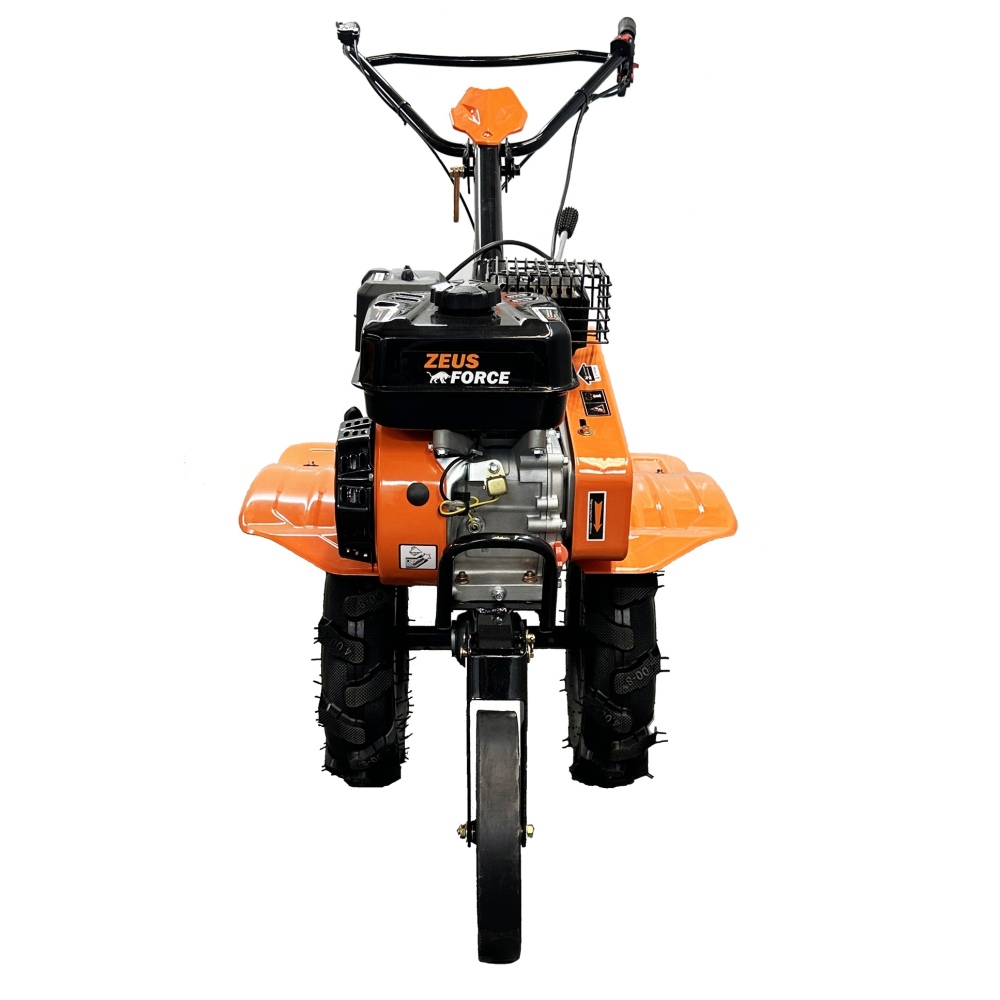 Motoculteur Thermique Professionnel 7CV 212cm³ - Largeur 80cm, Fraises Incluses - Pour Jardins Jusqu'à 2500m² - 2