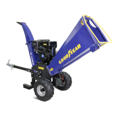 Broyeur thermique pro tractable GOODYEAR 15cv 420cc pour branches maxi. de 12 cm
