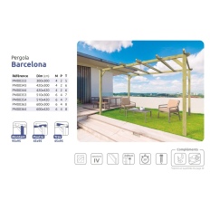Pergola massive BARCELONA