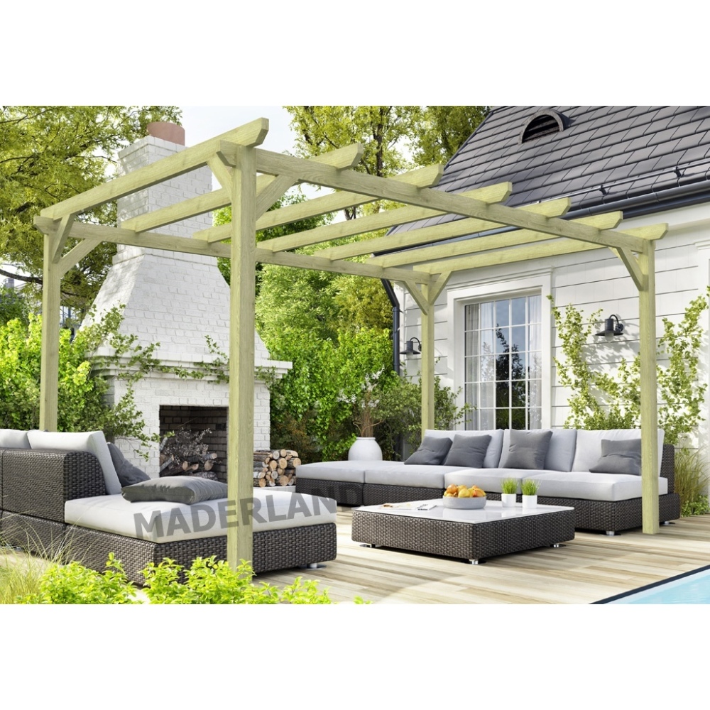 Pergola en bois massif CAMBADOS