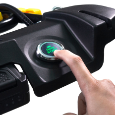 Tondeuse 4T autotractée 224cc 53cm démarrage électrique GOODYEAR