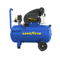 Compresseur électrique 50 L - 2 CV 8 bars + kit outils GOODYEAR