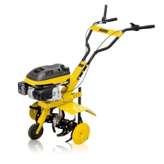Motobineuse thermique 173 cm3 avec 6 fraises largeur 60 cm et roue avant