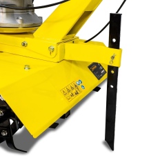 Motobineuse thermique 173 cm3 avec 6 fraises largeur 60 cm et roue avant