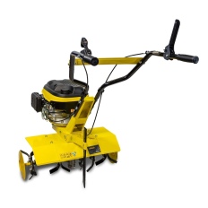 Motobineuse thermique 173 cm3 avec 6 fraises largeur 60 cm et roue avant