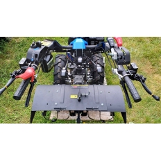 Motoculteur professionnel thermique Goodyear 18 CV avec démarrage électrique