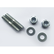 Lot de 2 gonjons + rondelles + écrous pour porte-outils Bulldog Taurus