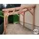 Carport bois Douglas monopente