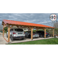 Charpente bois Douglas 2 pentes asymétriques