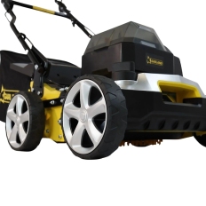 Balayeuse à batterie 40V pour gazon artificiel 600 m² GARLAND ROLL&COMB KEEPER 602-V23