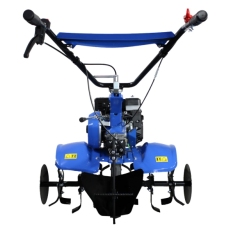 Motoculteur thermique 208 cc - 7 CV GOODYEAR avec roues, fraises et soc