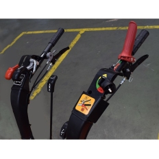 Motoculteur multifonction 15 CV - 420 cm3 Zeppelin 505L moteur Loncin avec rotovator 80 cm