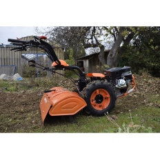 Motoculteur multifonction 10 CV - 418 cm3 Zeppelin 505L moteur KAMA avec rotovator 100 cm