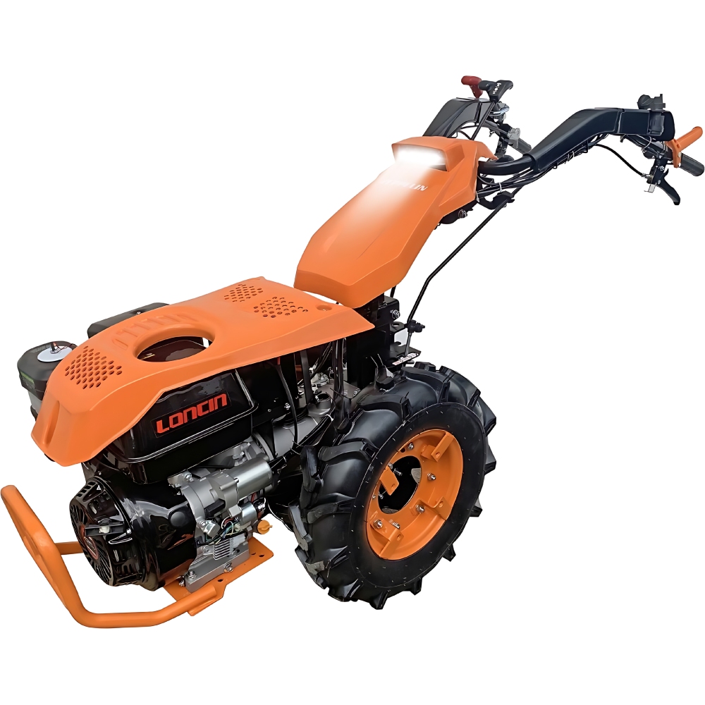 Motoculteur multifonction 15 CV - 420 cm3 Zeppelin 505L moteur Loncin - Porte-outils seul