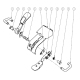 Jeu de 2 vis  poignée pour porte-outils Pro-Taurus