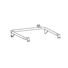 Support roues pour CRUSHER 503 GARLAND